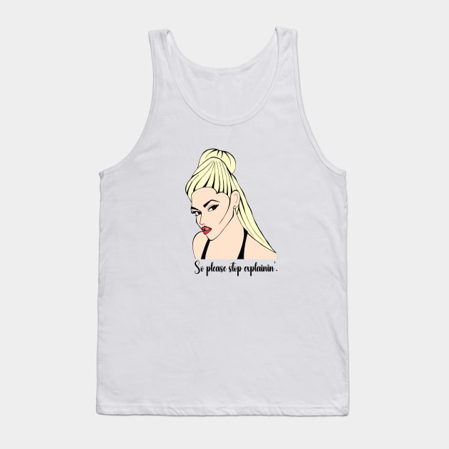 GWEN STEFANI FAN ART!!! Tank Top by cartoonistguy